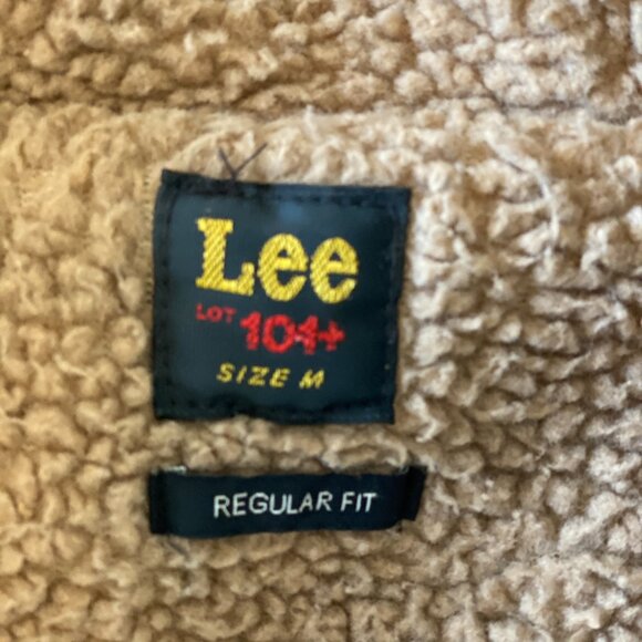 Lee Sherpa-Lined Denim Jacket with Hood (Men’s Medium, Regular Fit) - Picture 3 of 5